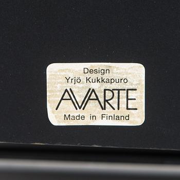 Yrjö Kukkapuro, A 1980s 'Experiment' open armchair for Avarte, Finland.