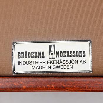 FÅTÖLJER, 1 par, Bröderna Anderssons, 1900-talets andra hälft.