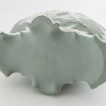 Vase and bowl England 20th century jasperware.