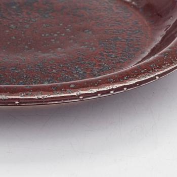 Toini Muona, a ceramic dish signed TM ARABIA.