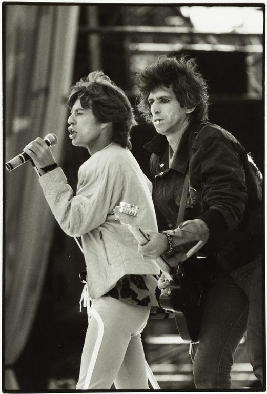 Mats Bäcker, "Glimmer Twins", Göteborg, 1982.