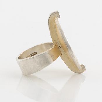 A Lapponia silver ring.