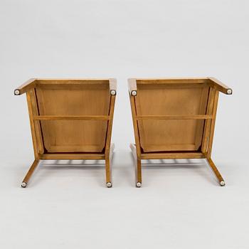 A mid-20th Century set of six chairs for Lahden Puukalusto, Finland.