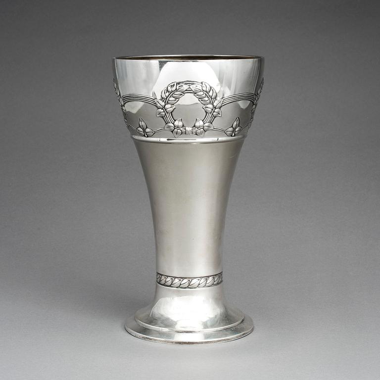 POKAL/VAS. silver, GAB Stockholm 1907.