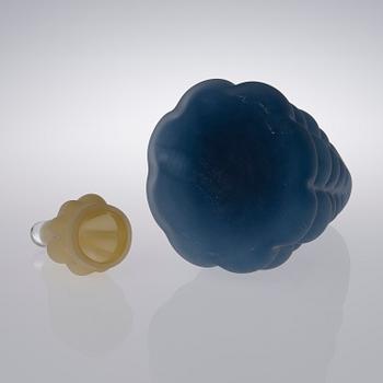 MARKKU SALO, GLASSKULPTUR. Sign. Markku Salo Nuutajärvi Notsjö, 1988.