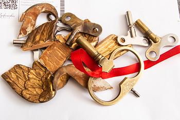 Väggpendyl signerad Eduard Engelbrechten, (verksam i Stockholm 1815-1845). Senempire.