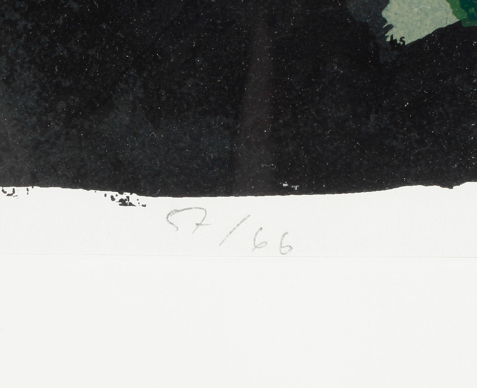 BO SWENSON, färglitografi, signerad och numrerad 57/66.