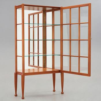 Josef Frank, a mahogany showcase cabinet, Svenskt Tenn, model B 2217.