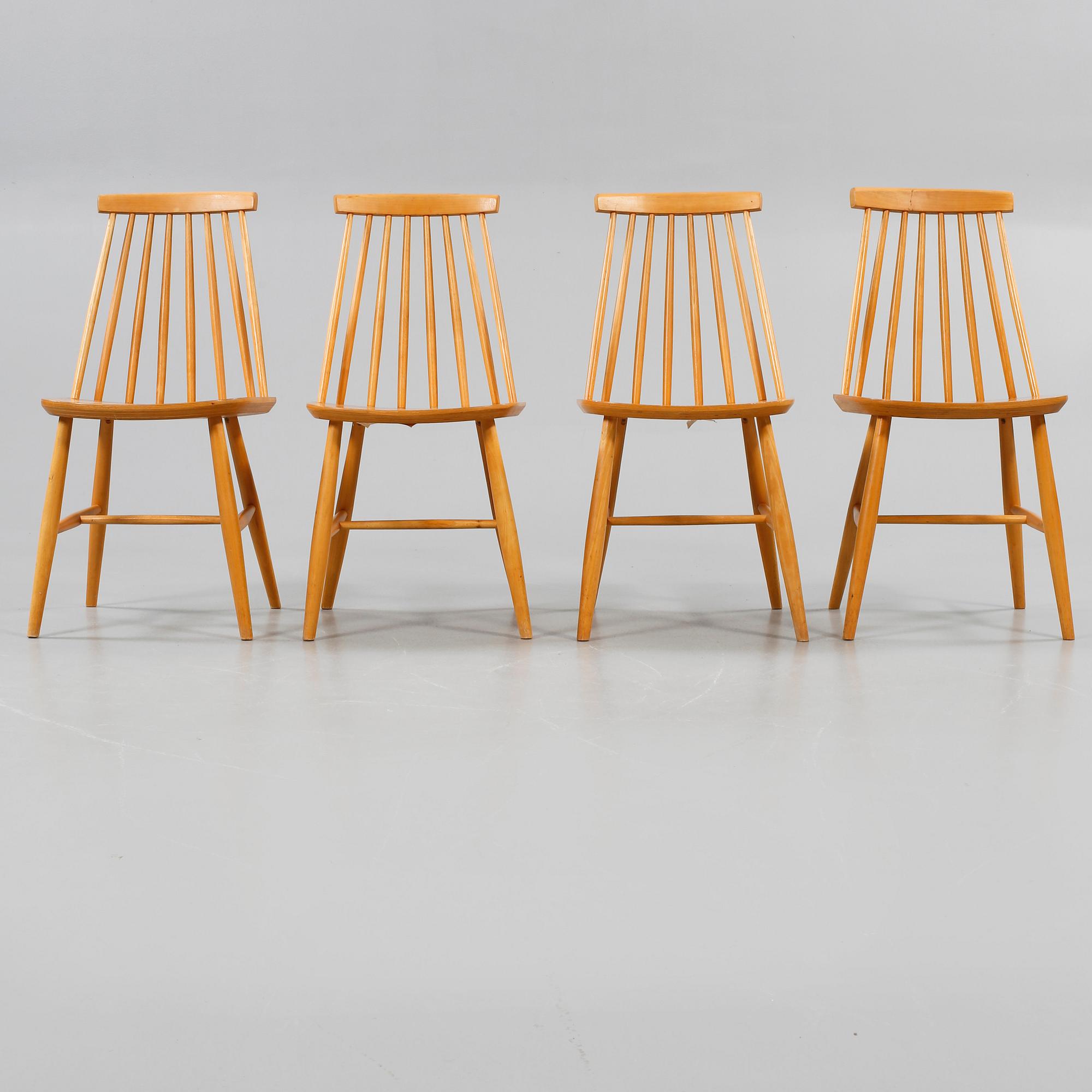 STOLAR, 4 st, "Tellus", IKEA, 1900-talets andra hälft.