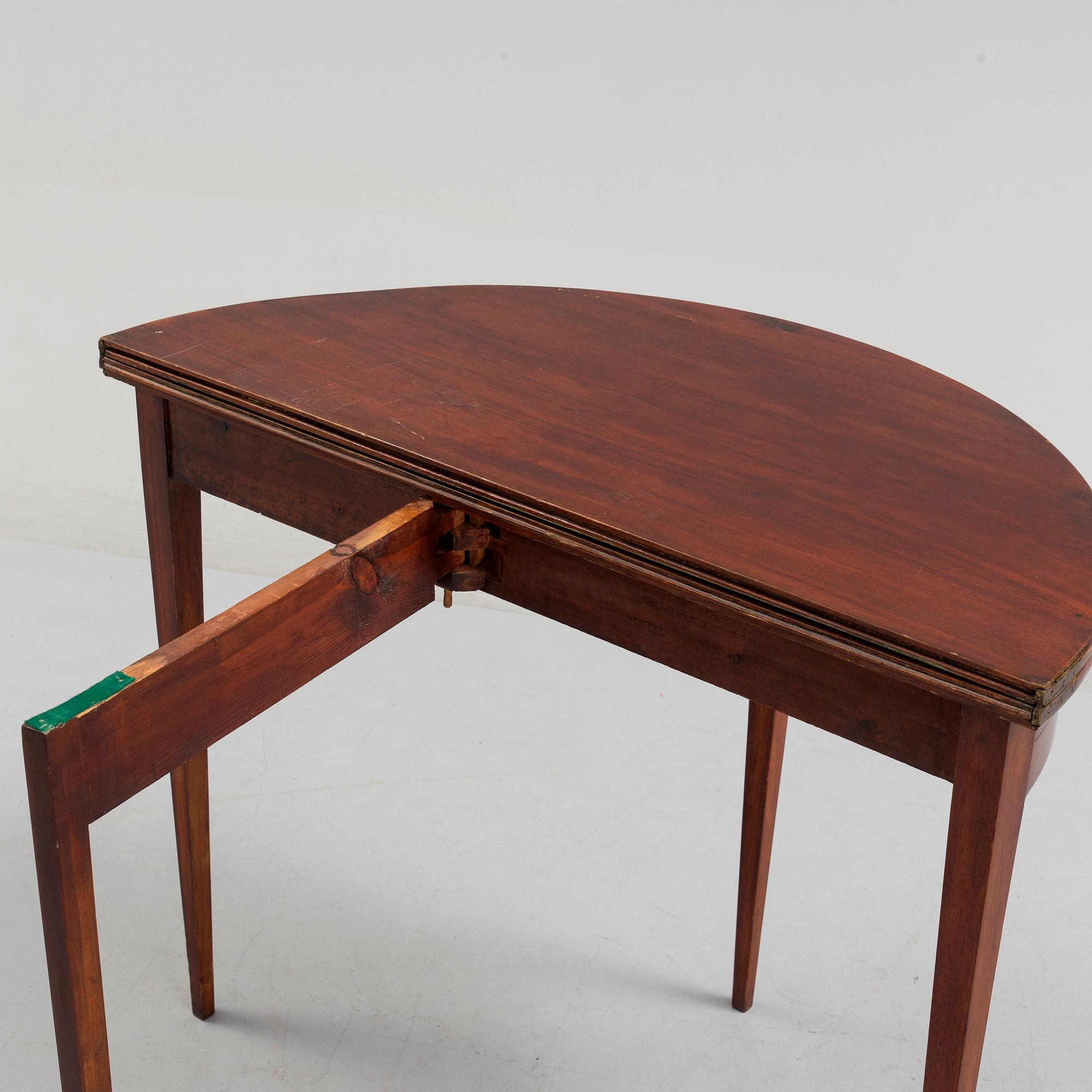 SPELBORD, 1800-talets första hälft.