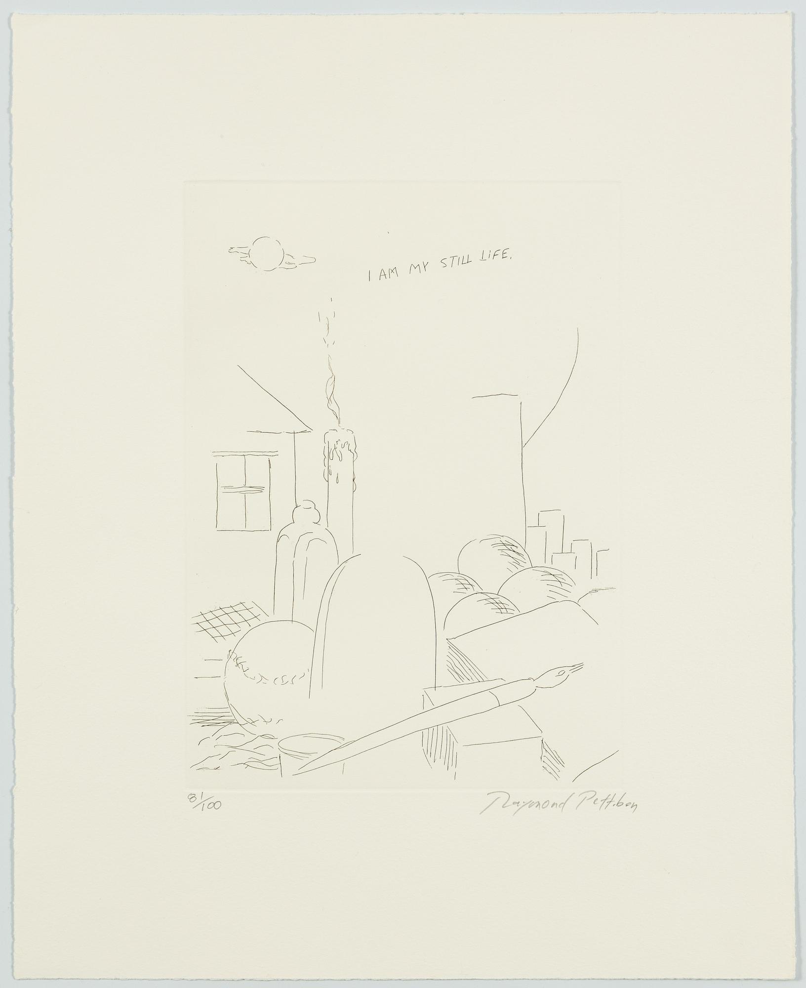 Raymond Pettibon, Untitled (I Am My Still Life).