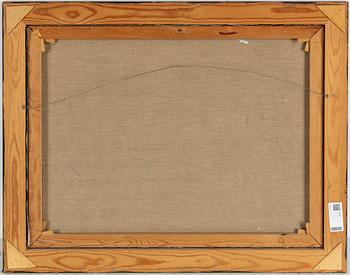 Helmut Mantel, oil on canvas, signed.