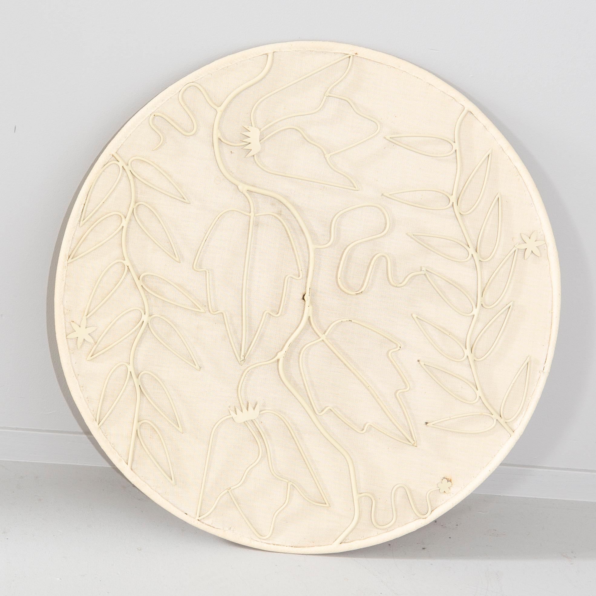 A 1950's "model 82" ceiling lamp by Hans Bergström for Ateljé Lyktan Sweden.