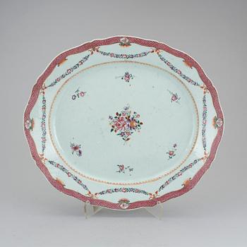 STEKFAT, kompaniporslin, Kina, Qingdynastin, Qianlong (1736-95).