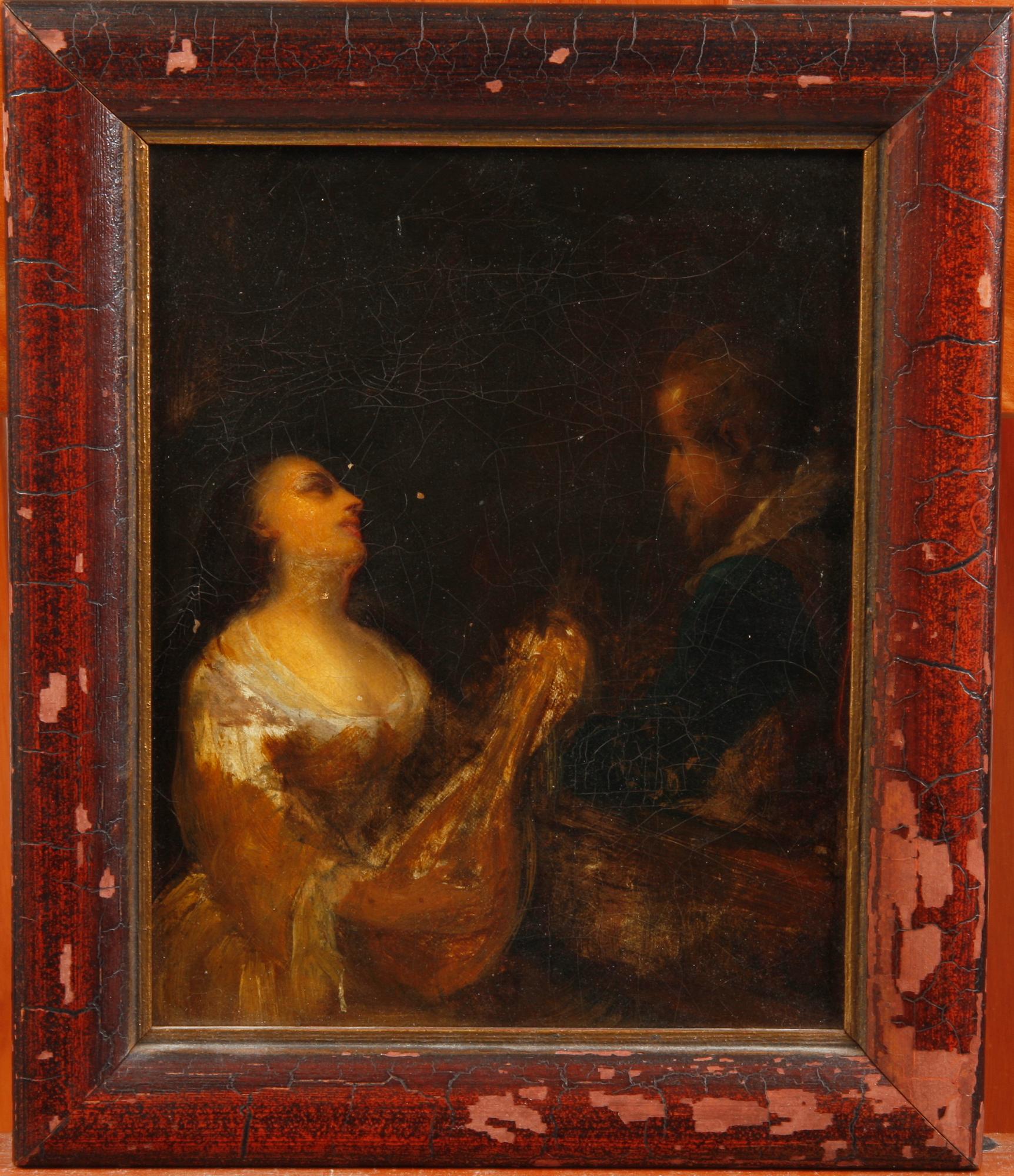 BOKLUND, JOHAN, tillskriven, olja på duk, 1800-tal.