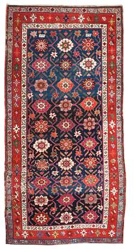 1211. ANTIQUE/SEMI-ANTIQUE KARABAGH. 240 x 120,5 cm.