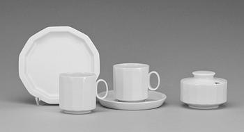 KAFFESERVIS, 25 delar, porslin, Tapio Wirkkala, Rosenthal Studio Linie.