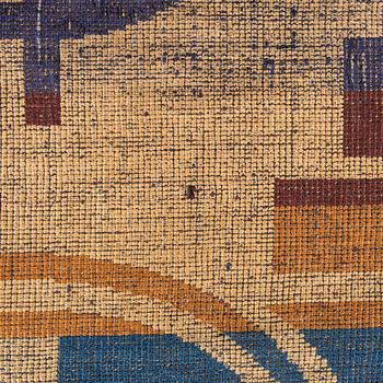 Matto, Art Deco, Keski-Eurooppa 1920/1930-luku. Noin 360 x 265 cm.