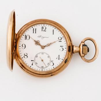 LONGINES, pocket watch, savonett, 52 mm.