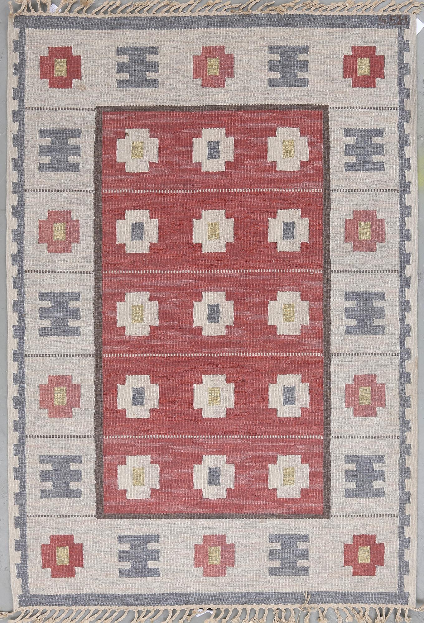 MATTA, rölakan, monogramsignerad AGS, (Anna-Greta Sjöqvist). Ca 240x162.