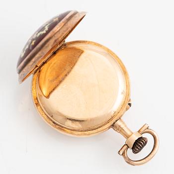 Ladie's pocket watch, clock, 25 mm.