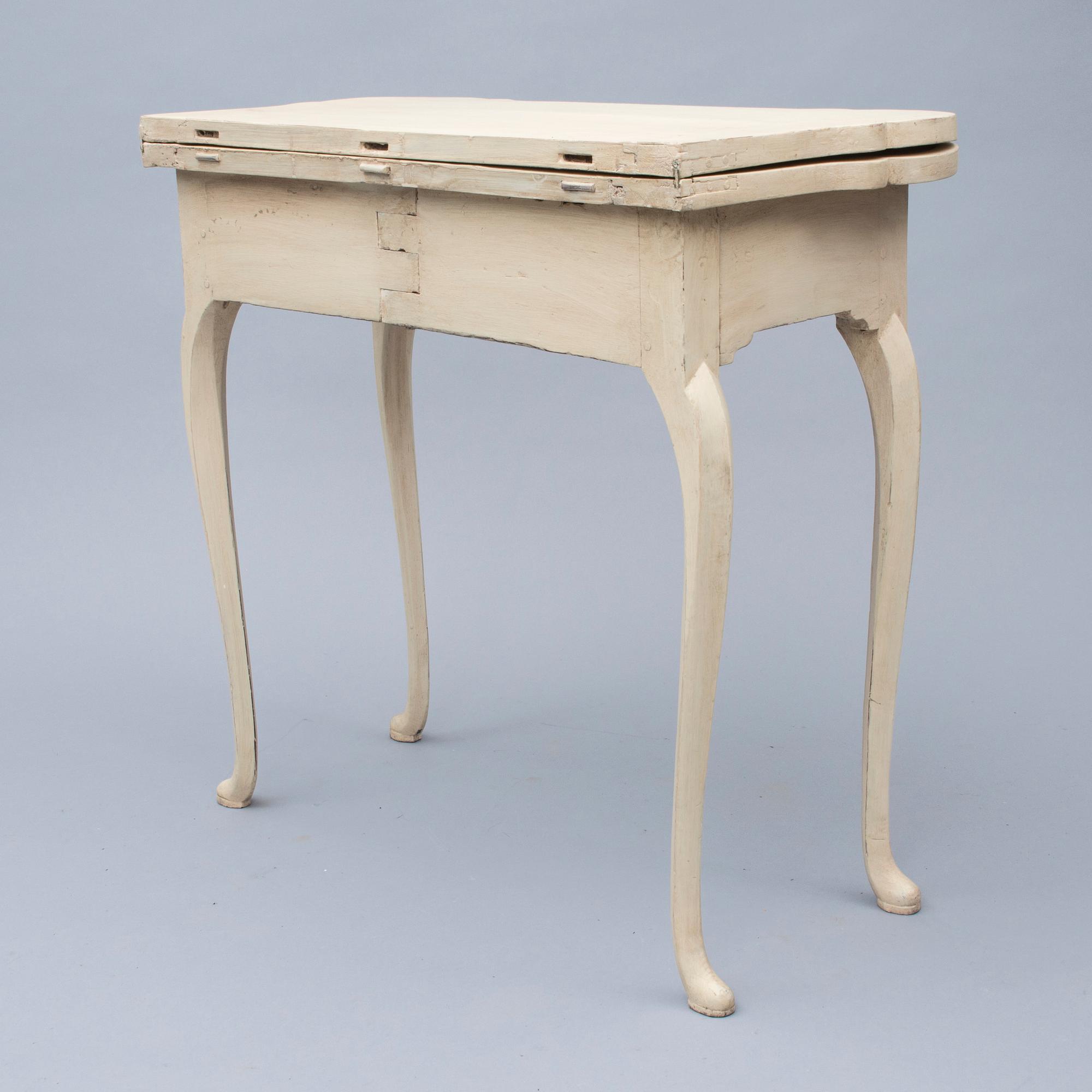 SPELBORD, rokoko, 1700-tal.