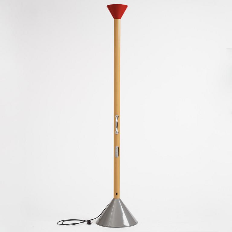 Ettore Sottsass, a "Callimaco" floor lamp, Artemide, Italy, post 1982.