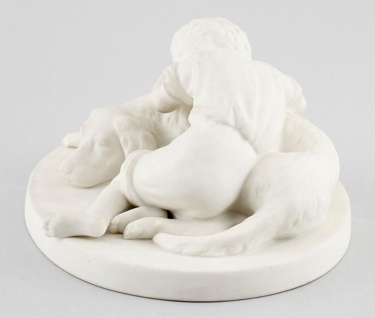 FIGURIN, parian, Gustafsberg, 1920.