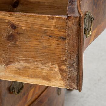 Byrå, senbarockstil, 1800-talets slut.