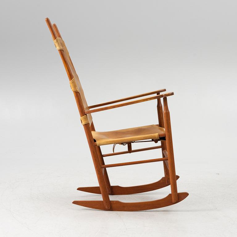 Rocking chair, probably Denmark, 1950s/60s.