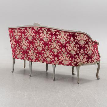 A 18th century rococo sofa.