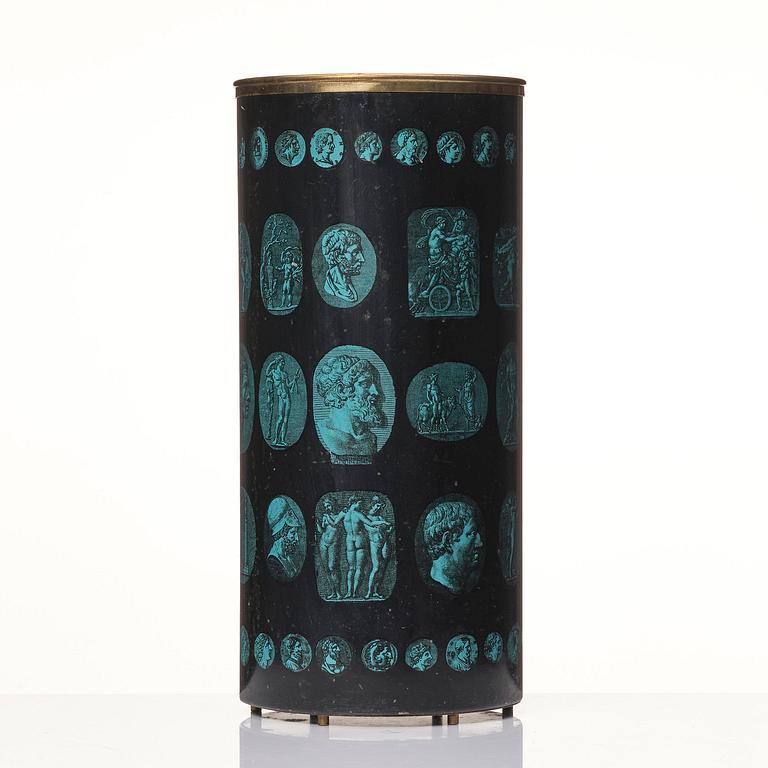 Piero Fornasetti, a "Cammei" umbrella stand, Milano, Italy, ca 1960s.