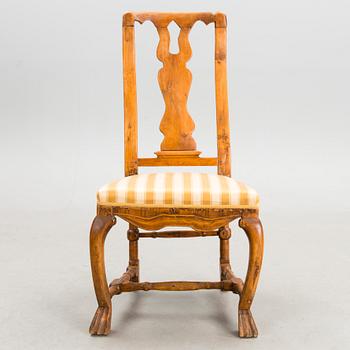 An 18th century chair.