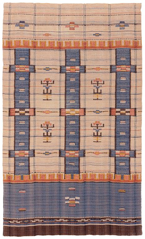 Märtha Gahn, a drape, flat weave, ca 235 x 140 cm, Sweden, the 1930-1940s.