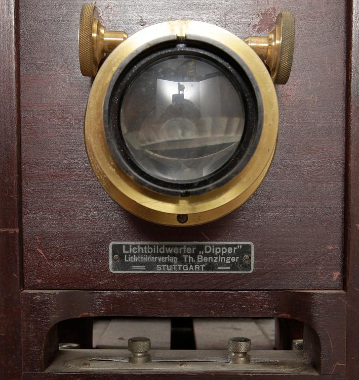 PROJEKTOR, "Dipper", Th. Benzinger, 1800-talets andra hälft, Tyskland.