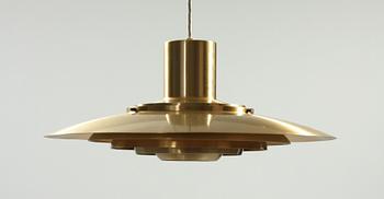 TAKLAMPA, Preben Fabricius & Jörgen Kastholm, Nordisk solar, 1900-talets andra hälft, diam ca 48.