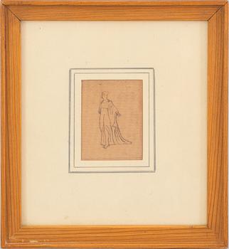 CARL FREDRIK HILL, Indian ink.