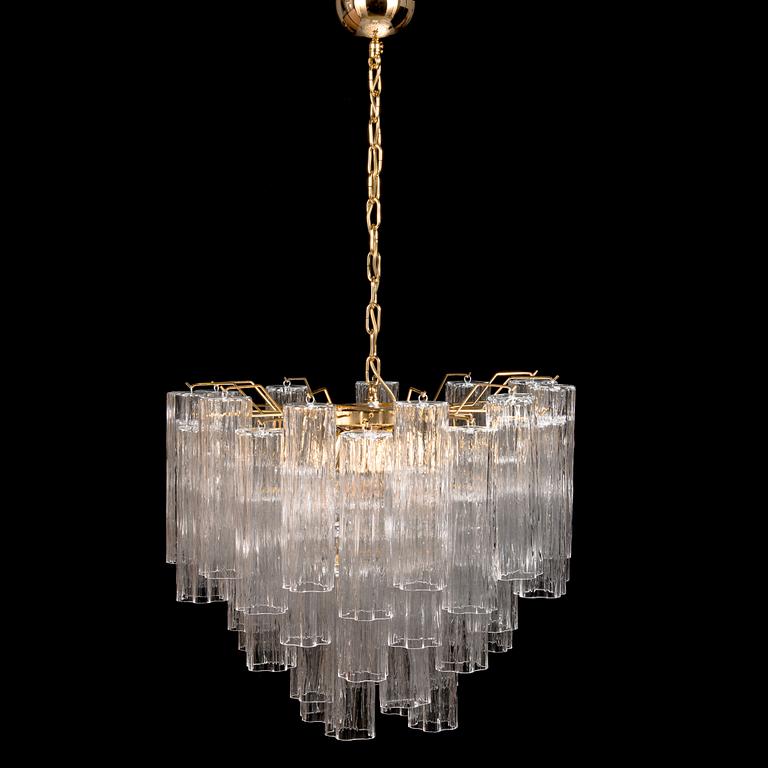 Toni Zuccheri, A 21st century Murano chandelier.