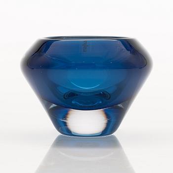 Marja Hepo-aho, glass sculpture 'Tulikko' signed MH 2017, Glass Studio Mafka&Alakoski Riihimäki.