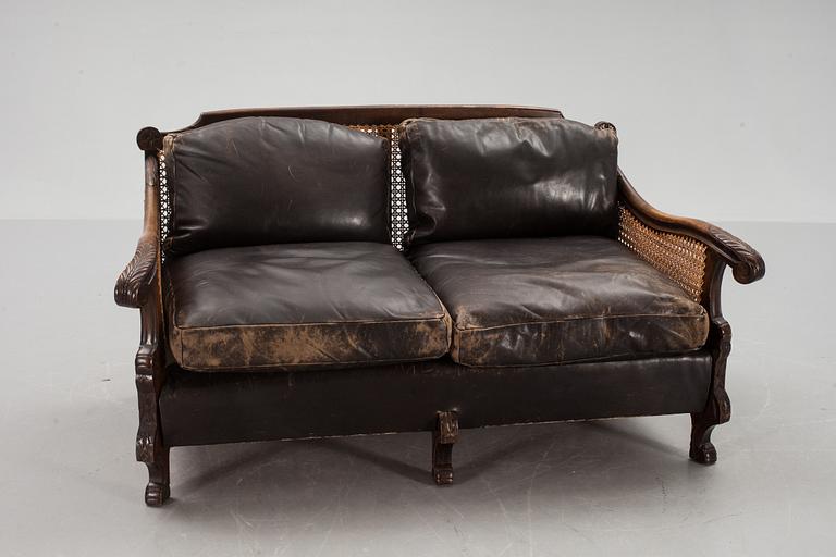 SOFFA, chippendalestil, 1900-tal.