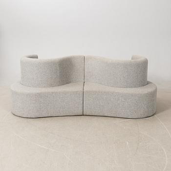 Verner Panton, sofa, "Cloverleaf", Verpan, Denmark.