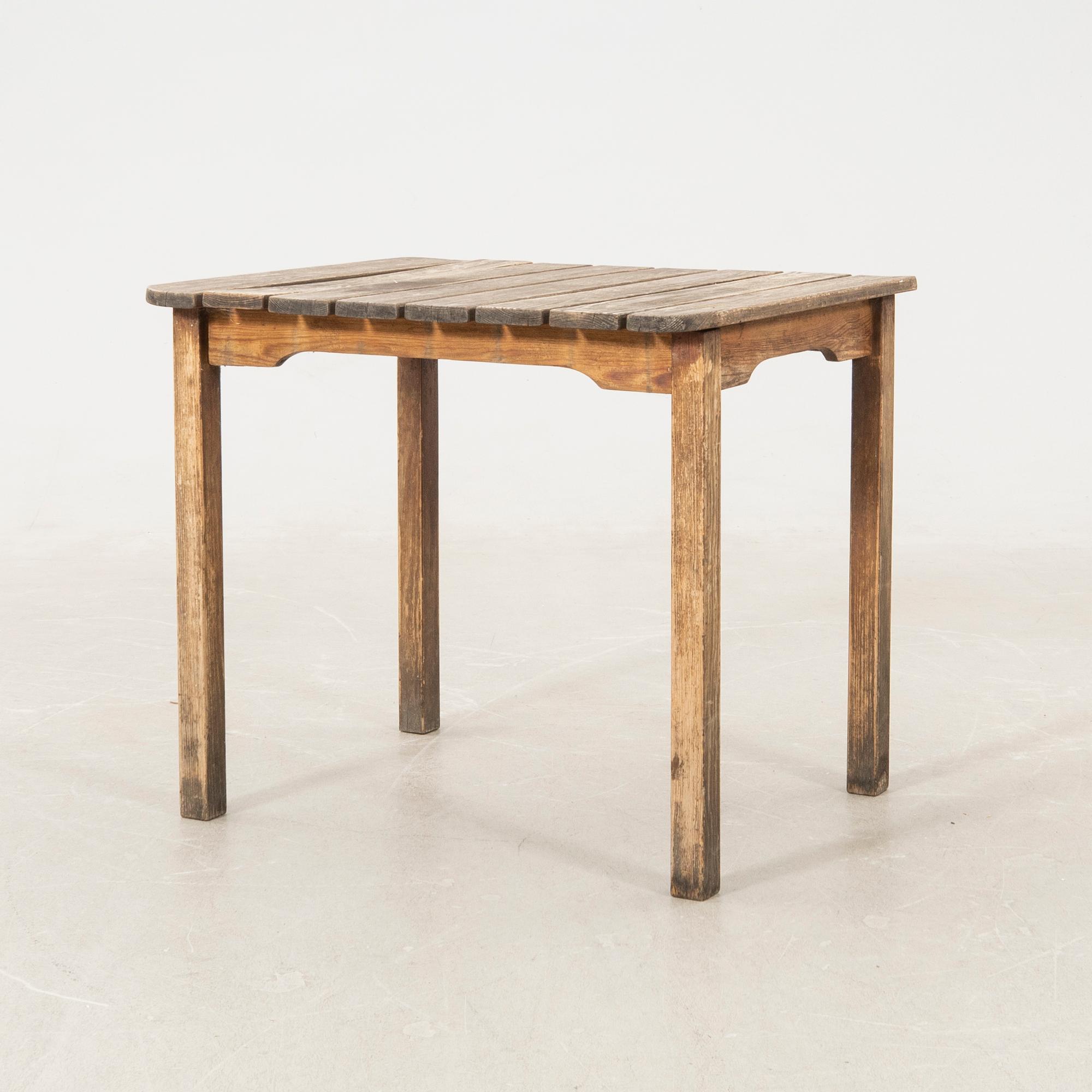 Carl Malmsten, trädgårdsmöbel 3 dlr "Bergshamra" Ingelsta-verken Södertälje 1900-talets senare del.