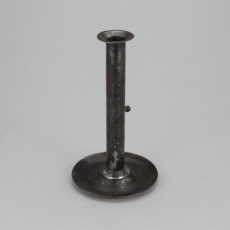LJUSSTAKE, förtennad plåt, 1700-tal.
