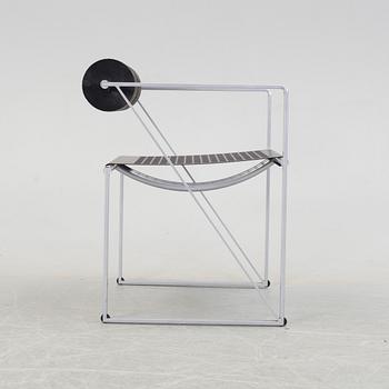 A 'Seconda chair' by Mario Botta, for Alias, Italy.