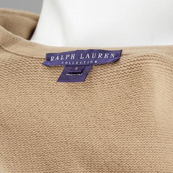 A cashmere vest and top by Ralph Lauren.