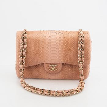 Chanel "Timeless/Classique python crossbody".