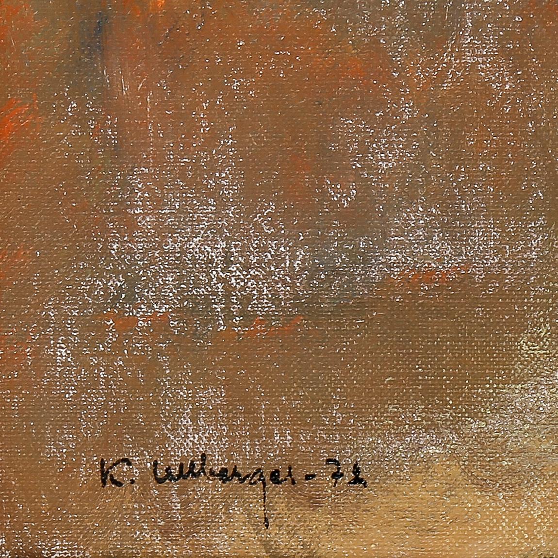 KURT ULLBERGER, olja på duk. Signerad och daterad -72.