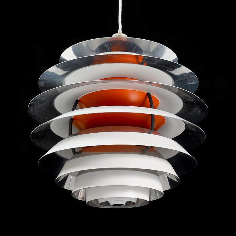 Poul Henningsen, a 'Kontrast' pendant light, Louis Poulsen, Denmark.