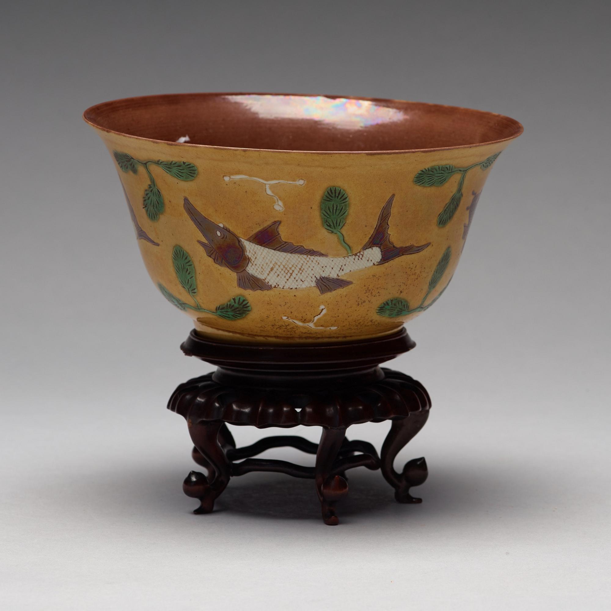 SKÅL, biskvi. Qingdynastin, Kangxi (1662-1722).