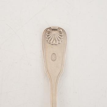 Silver cutlery, 99 pieces, of which 19 pieces are silver plate, Stockholm, 18th/19th century.